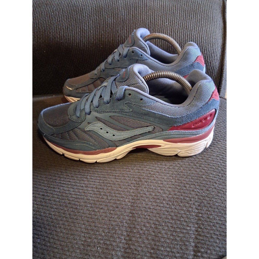 Saucony Progrid Omni 9 - Navy/Burgandy Mens 8